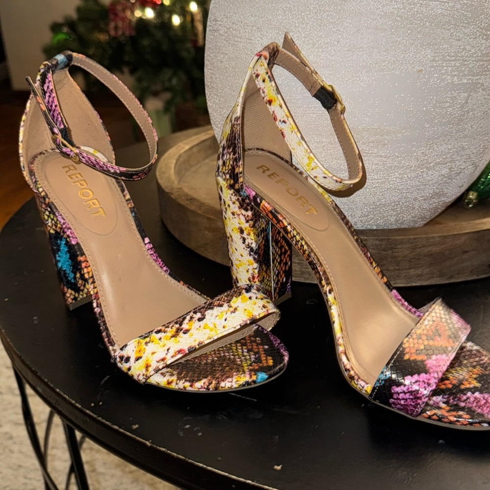 T-strap heels